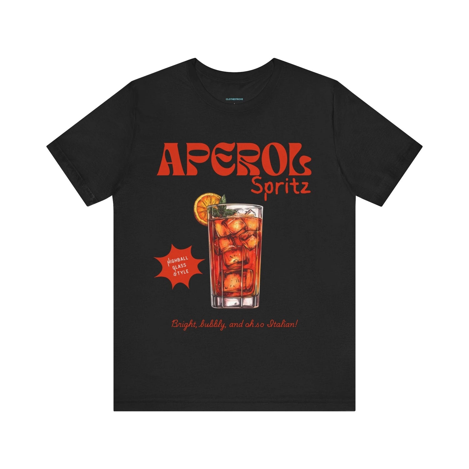 Aperol Spritz Cocktail Bar Drink T Shirt