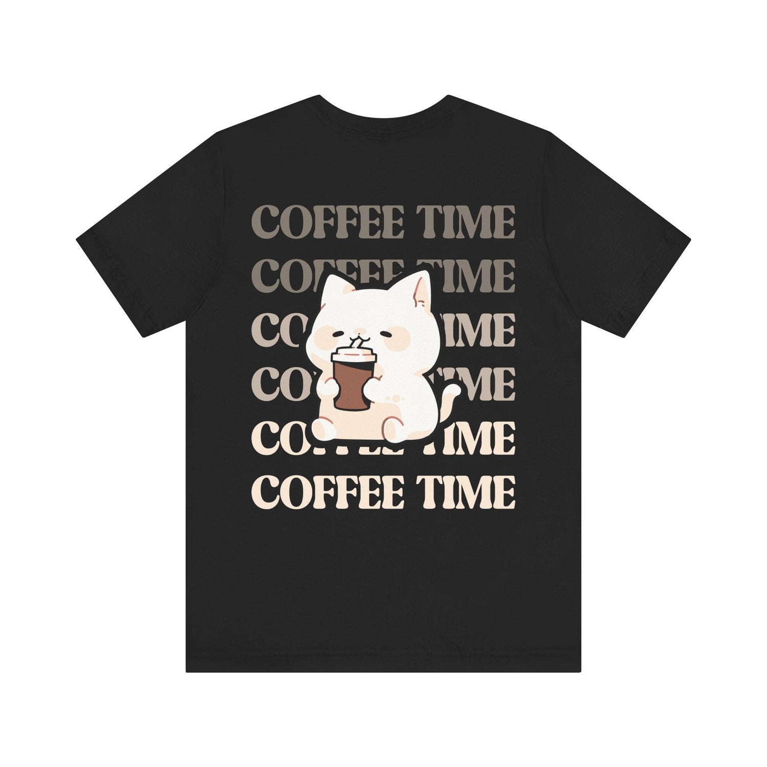 Coffee Cat Cafe T Shirt