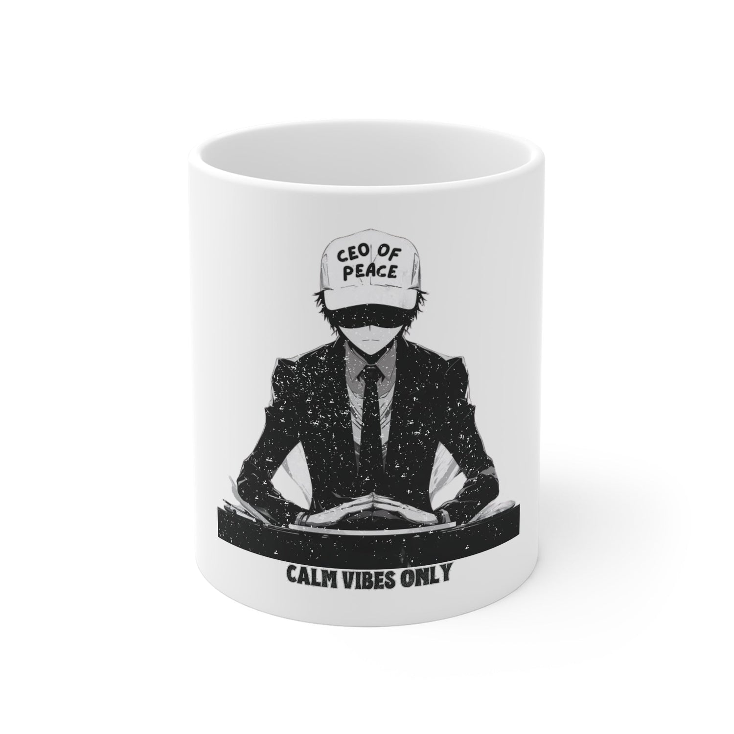 Cool Anime Cartoon Boss Leader Mug