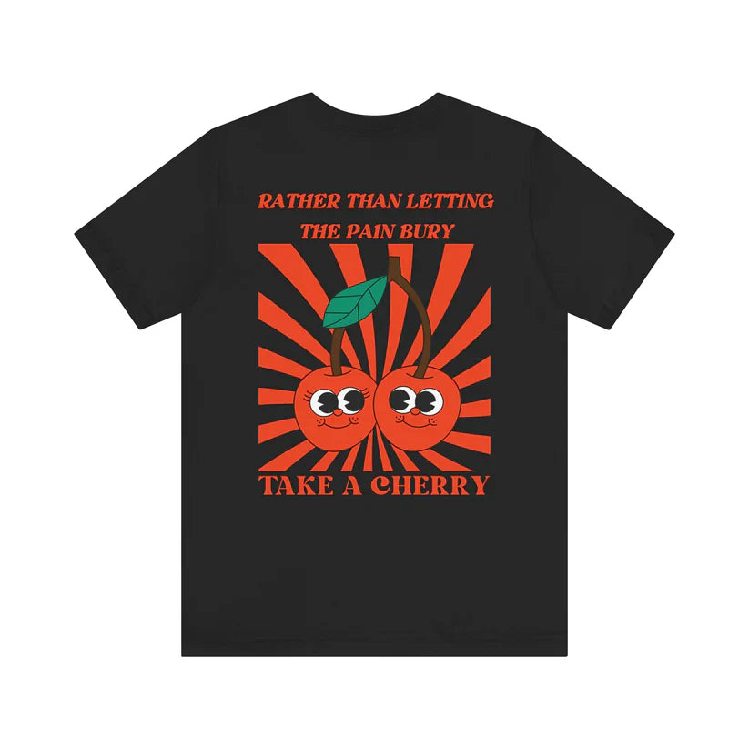 Tree Cherries Red Fruit T Shirt