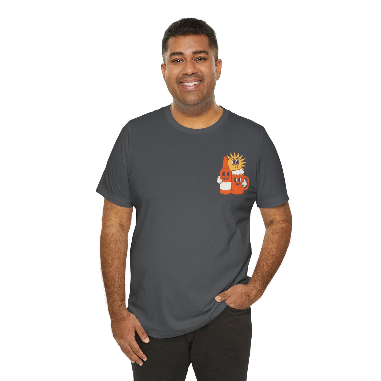 Happy Hour Glass T Shirt - US