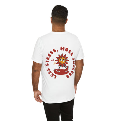 Red Flower Positive Inspirational Quotes About Life T Shirt - UK