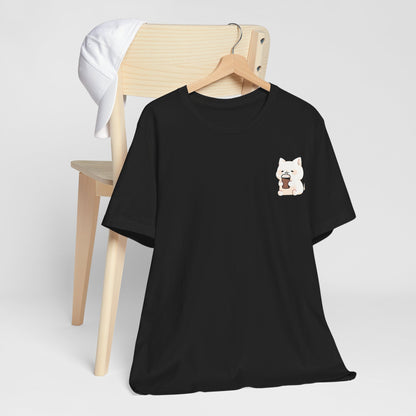 Coffee Cat Cafe T Shirt - US