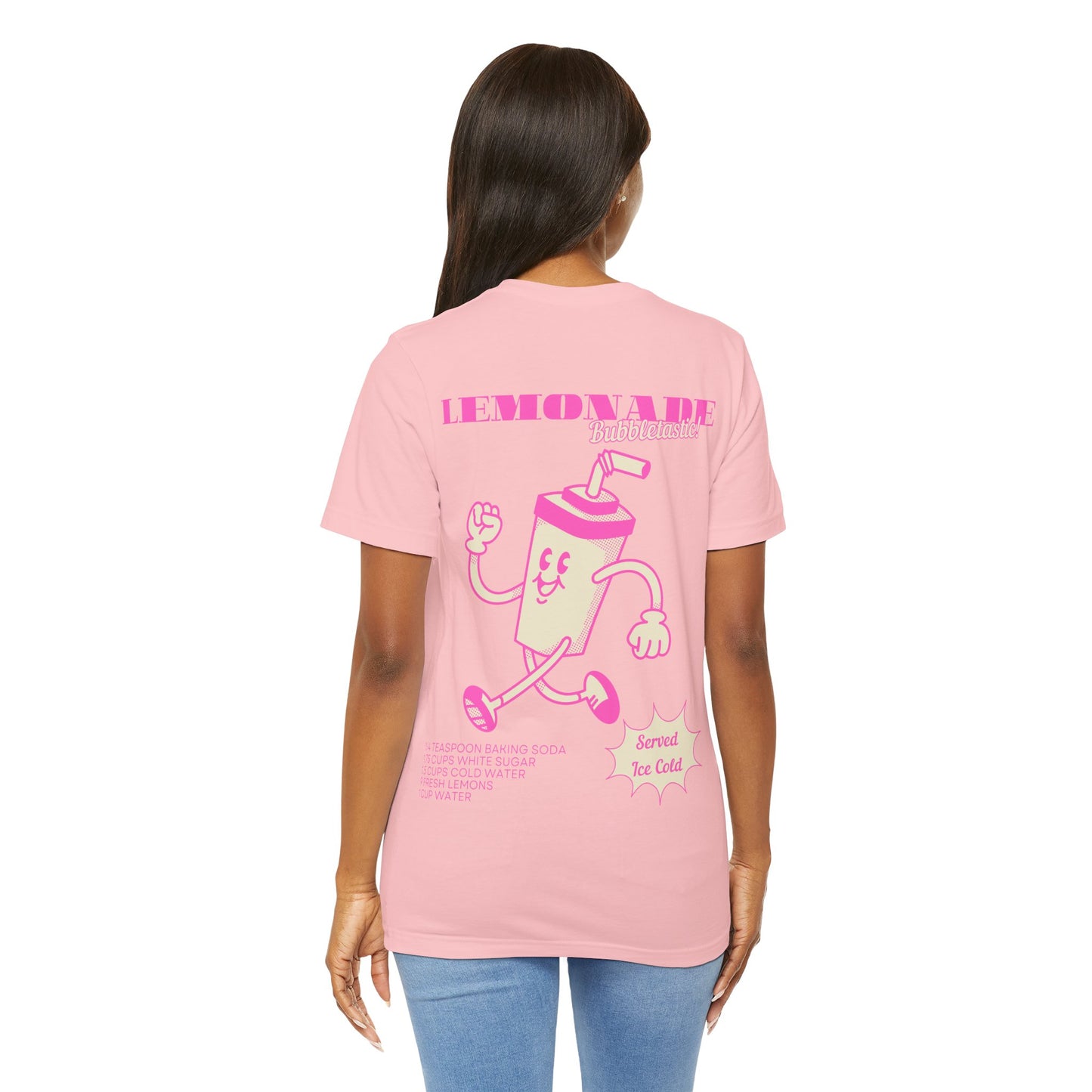 Retro Pink Lemonade Party Club Soda Machine Drink T Shirt - US