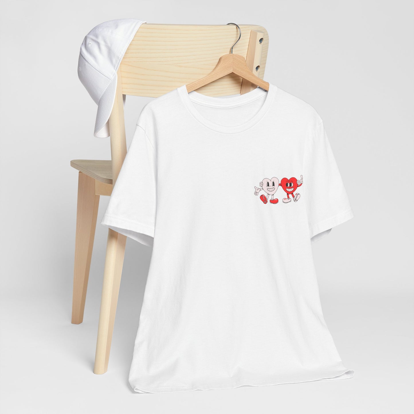 Oh So True Love Heart Rate Retro T Shirt - UK