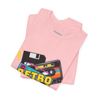 Retro Floppy Disk Music Player With Speaker T Shirt - US