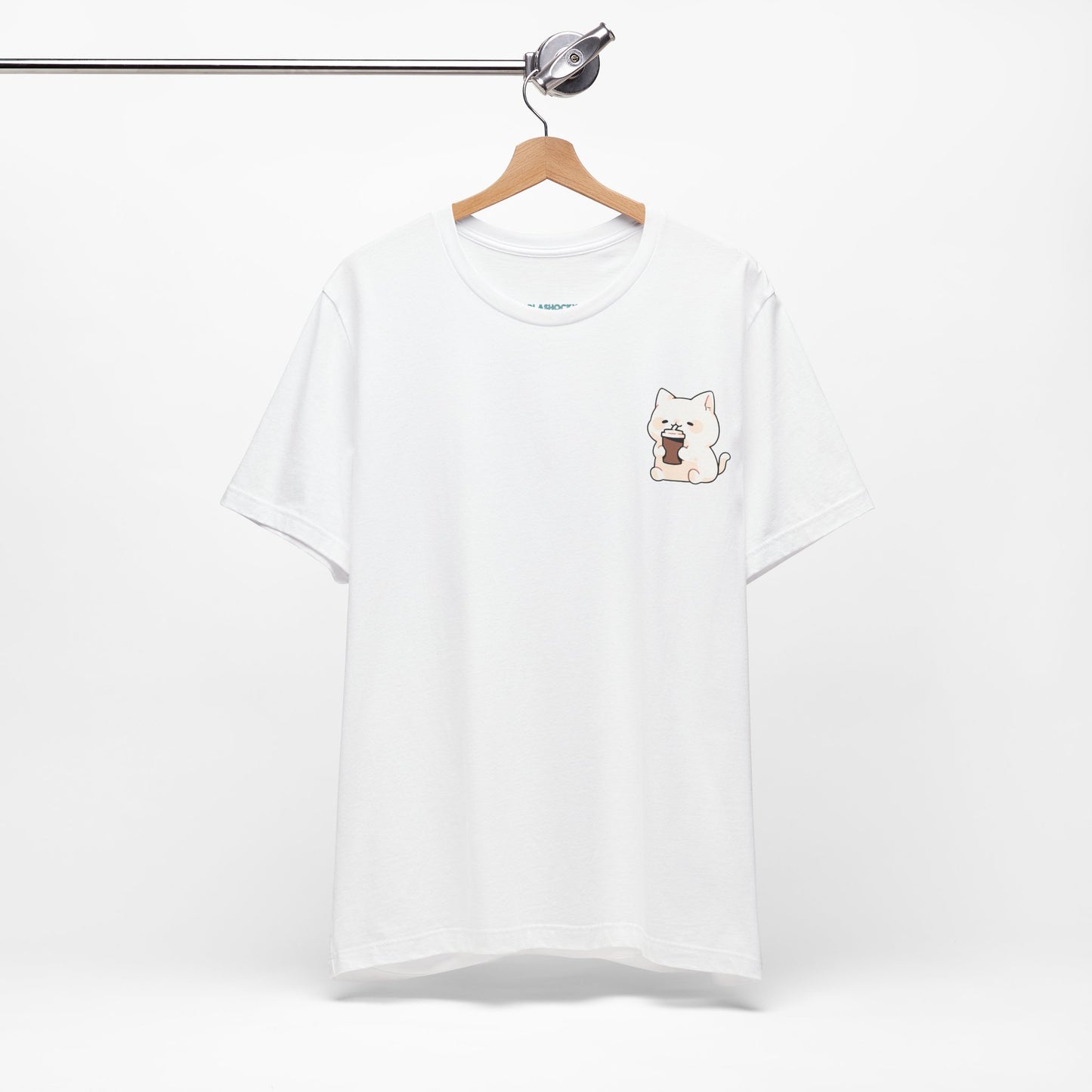 Coffee Cat Cafe T Shirt - UK