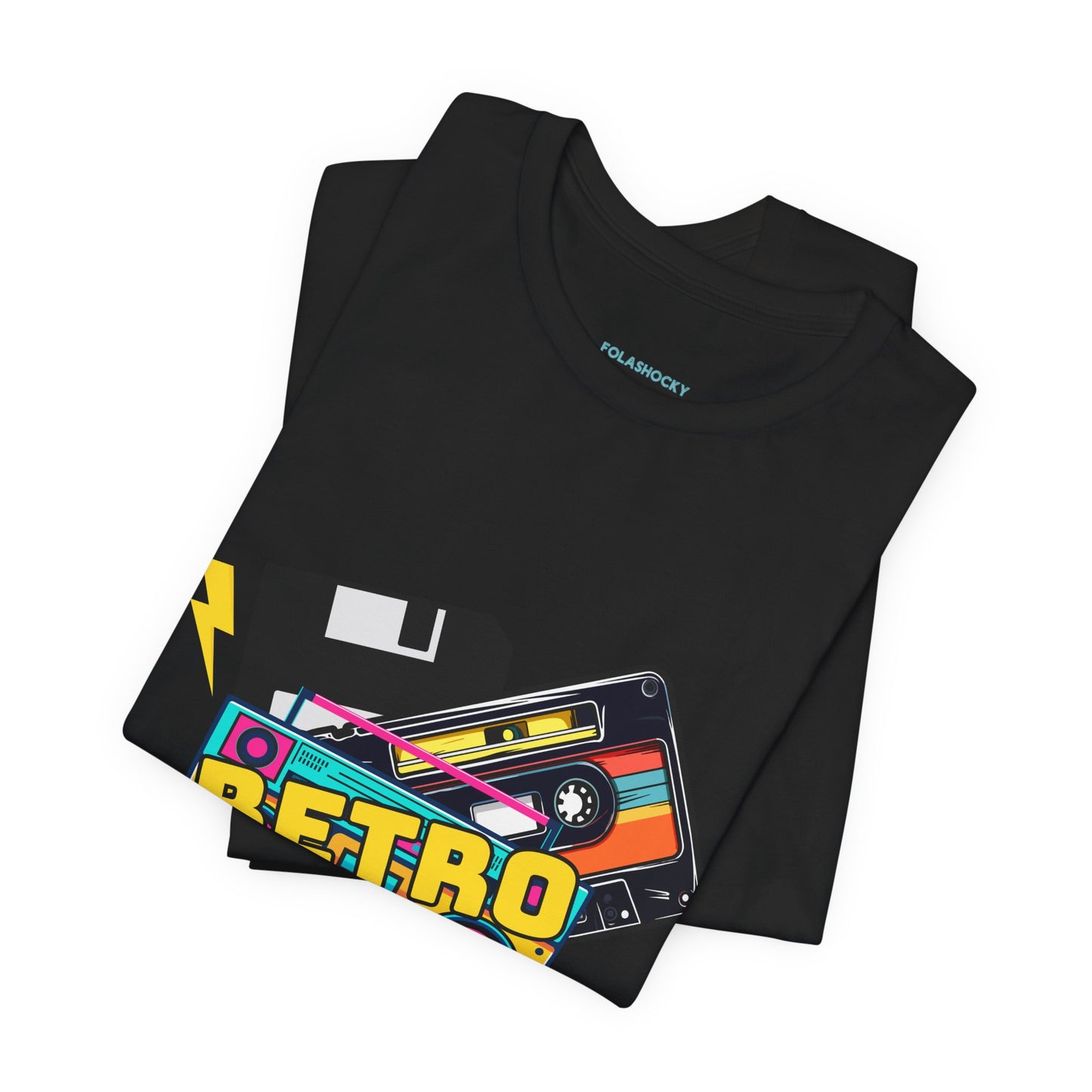 Retro Floppy Disk Music Player With Speaker T Shirt - US