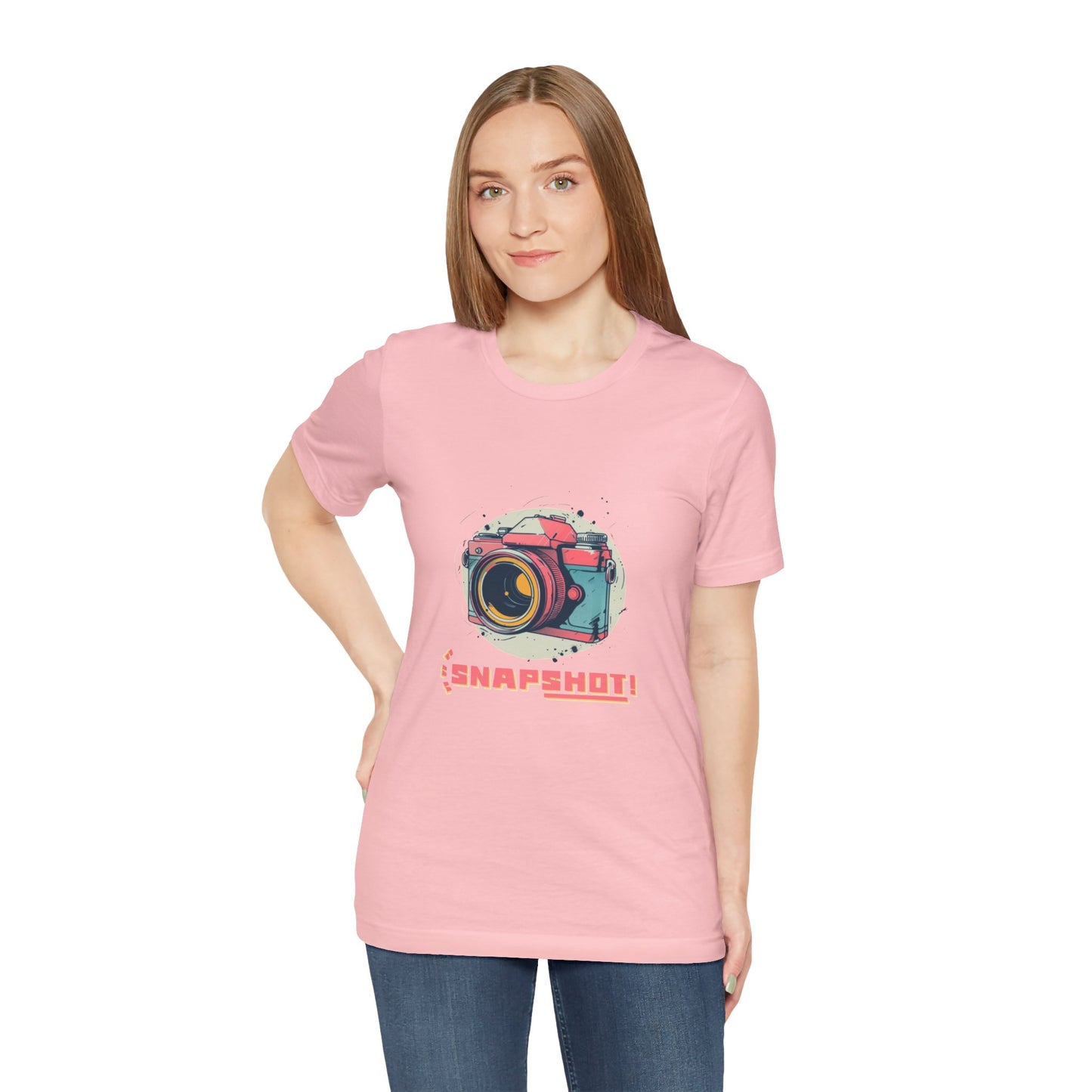 Digital Snapshot Camera Large Print T Shirt - US