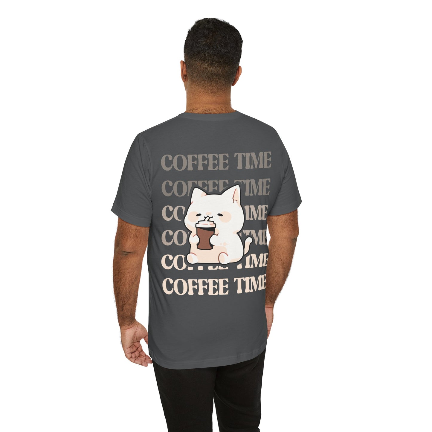 Coffee Cat Cafe T Shirt - UK