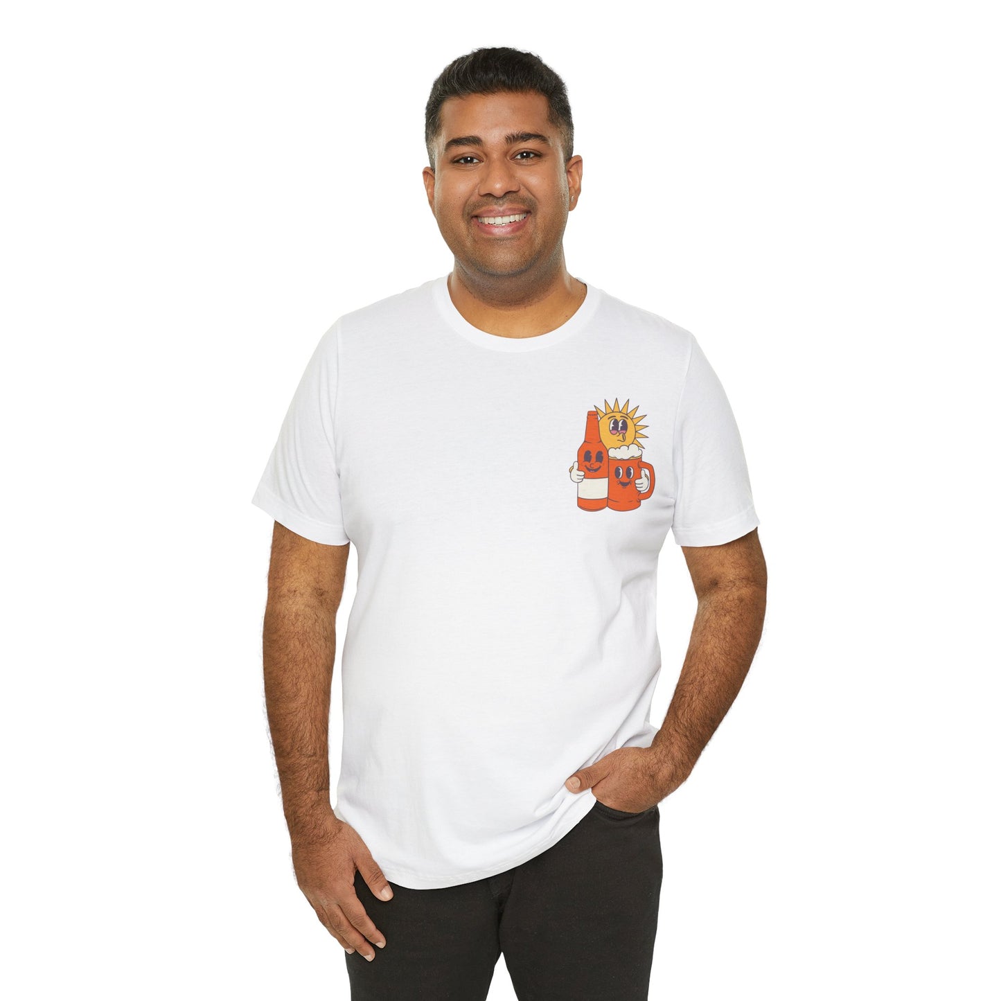 Happy Hour Glass T Shirt - US