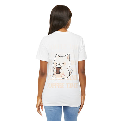 Coffee Cat Cafe T Shirt - US