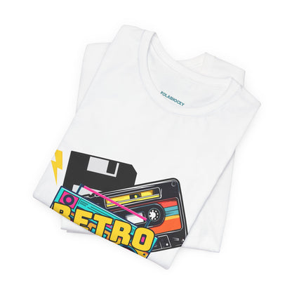 Retro Floppy Disk Music Player With Speaker T Shirt - US