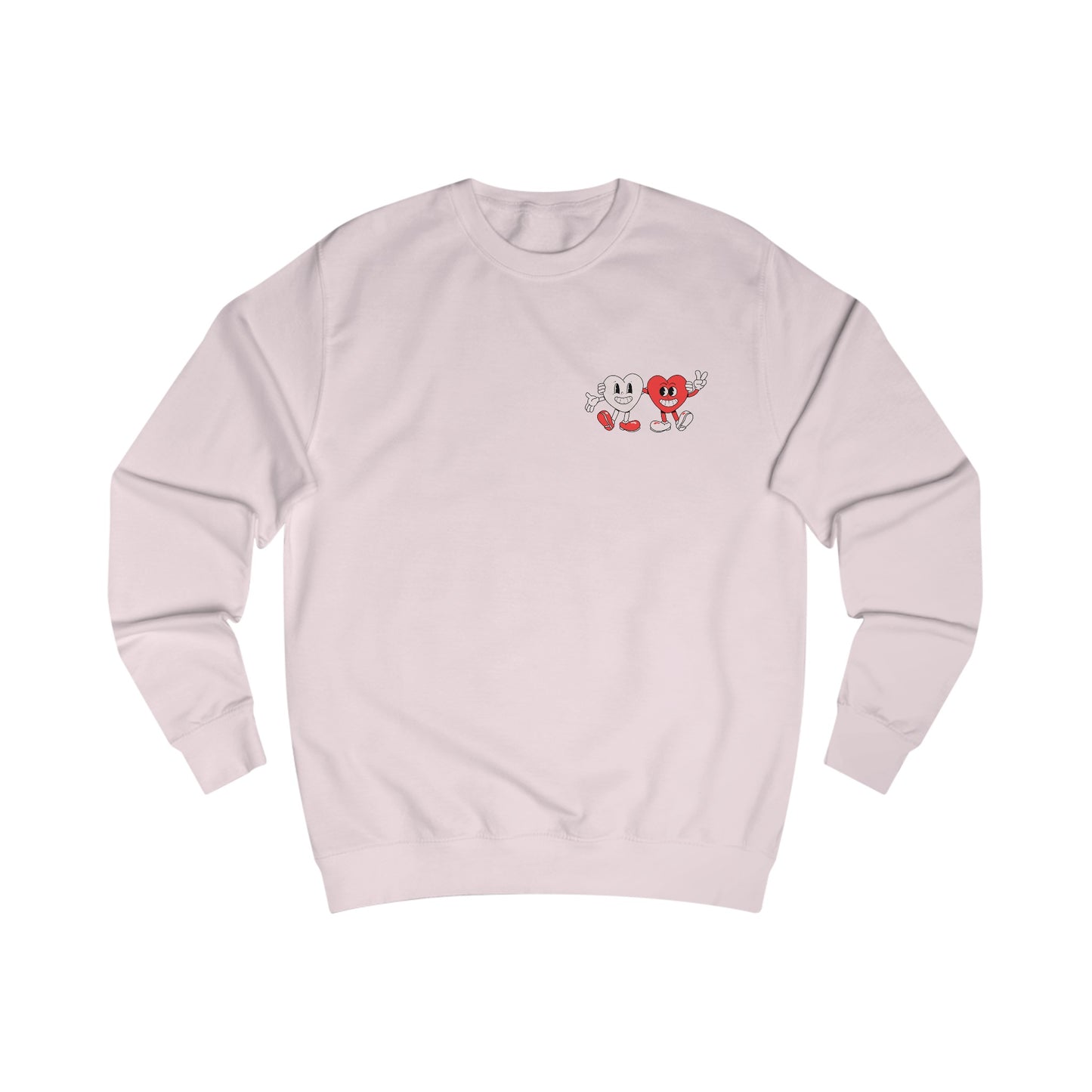 Oh So True Love Heart Rate Retro Sweatshirt - UK