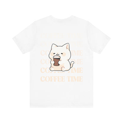 Coffee Cat Cafe T Shirt - UK