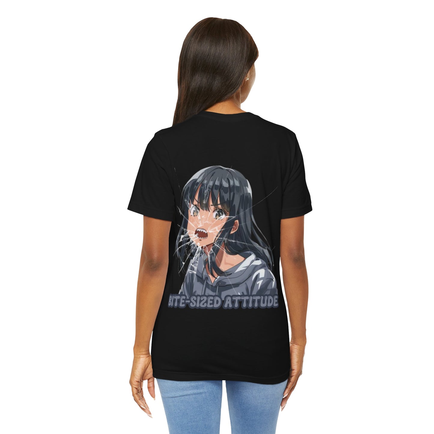 Angry Cute Girl Anime Demon Slayer T Shirt - UK