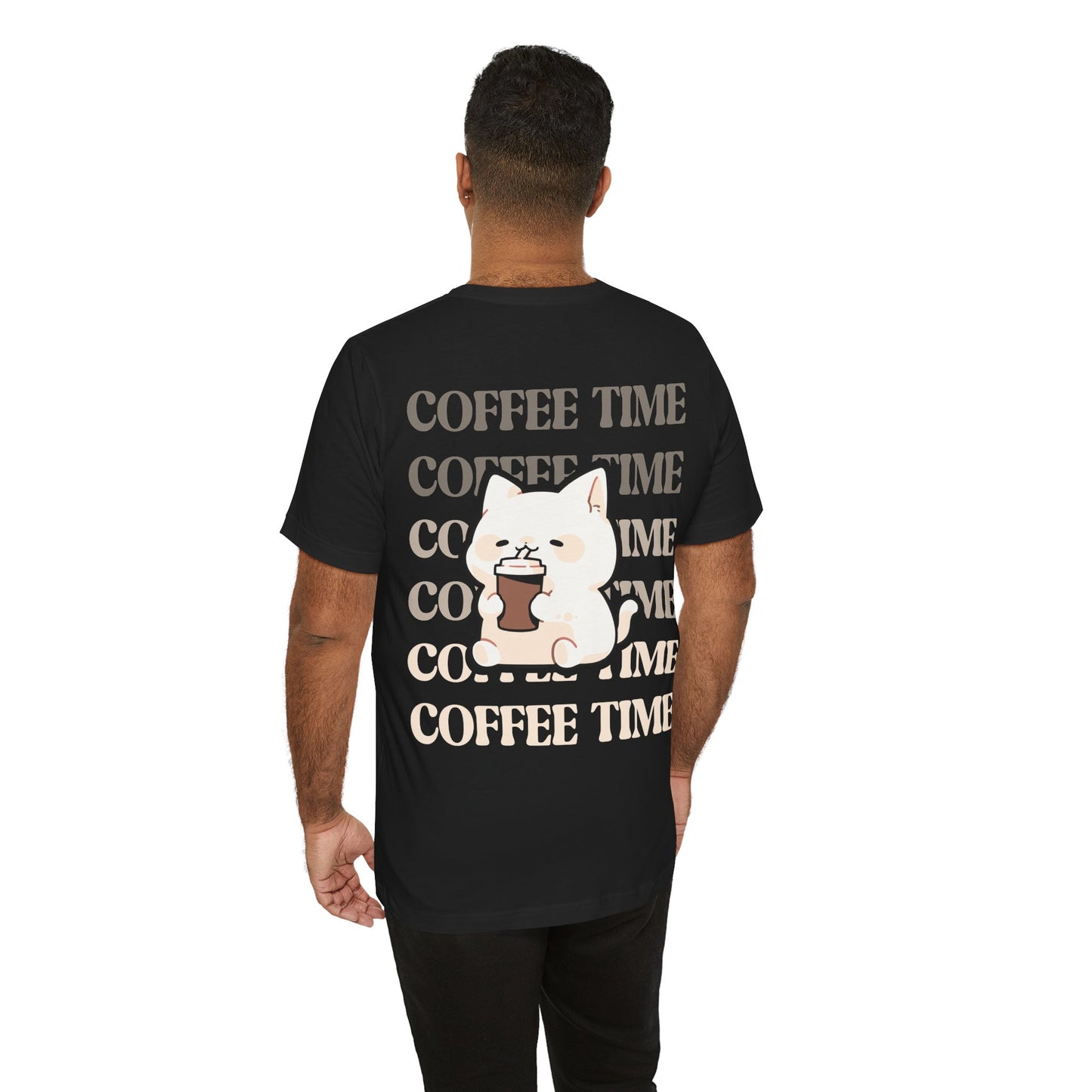 Coffee Cat Cafe T Shirt - UK