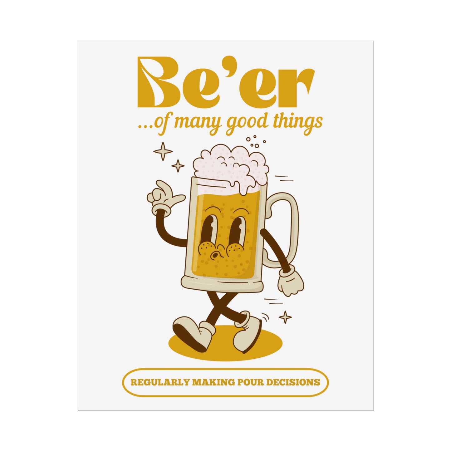 Ground Ginger Root Craft Beer Glass Alcohol Beverage Poster