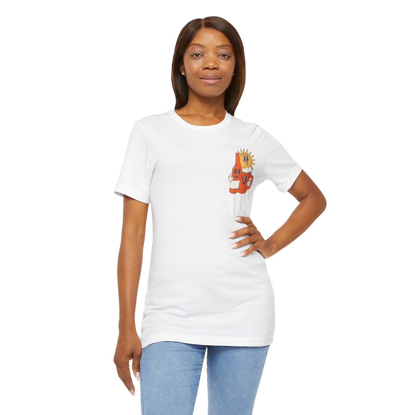 Happy Hour Glass T Shirt - UK