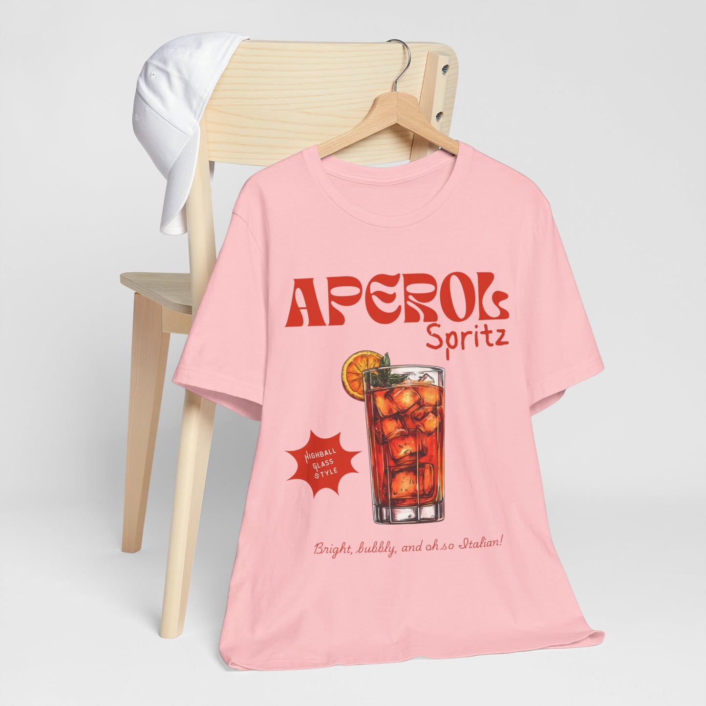 Aperol Spritz Cocktail Bar Drink T Shirt - US