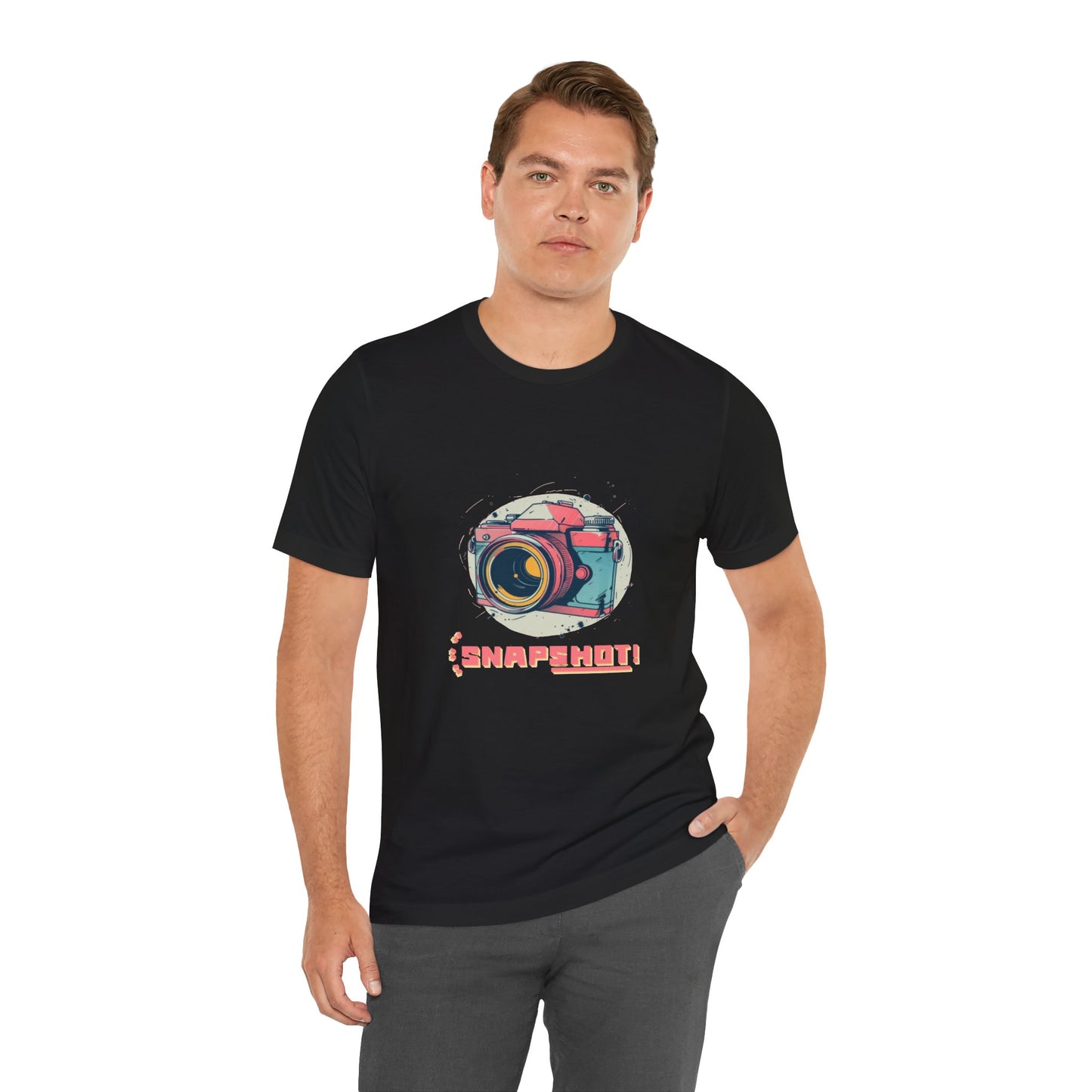 Digital Snapshot Camera Large Print T Shirt - UK