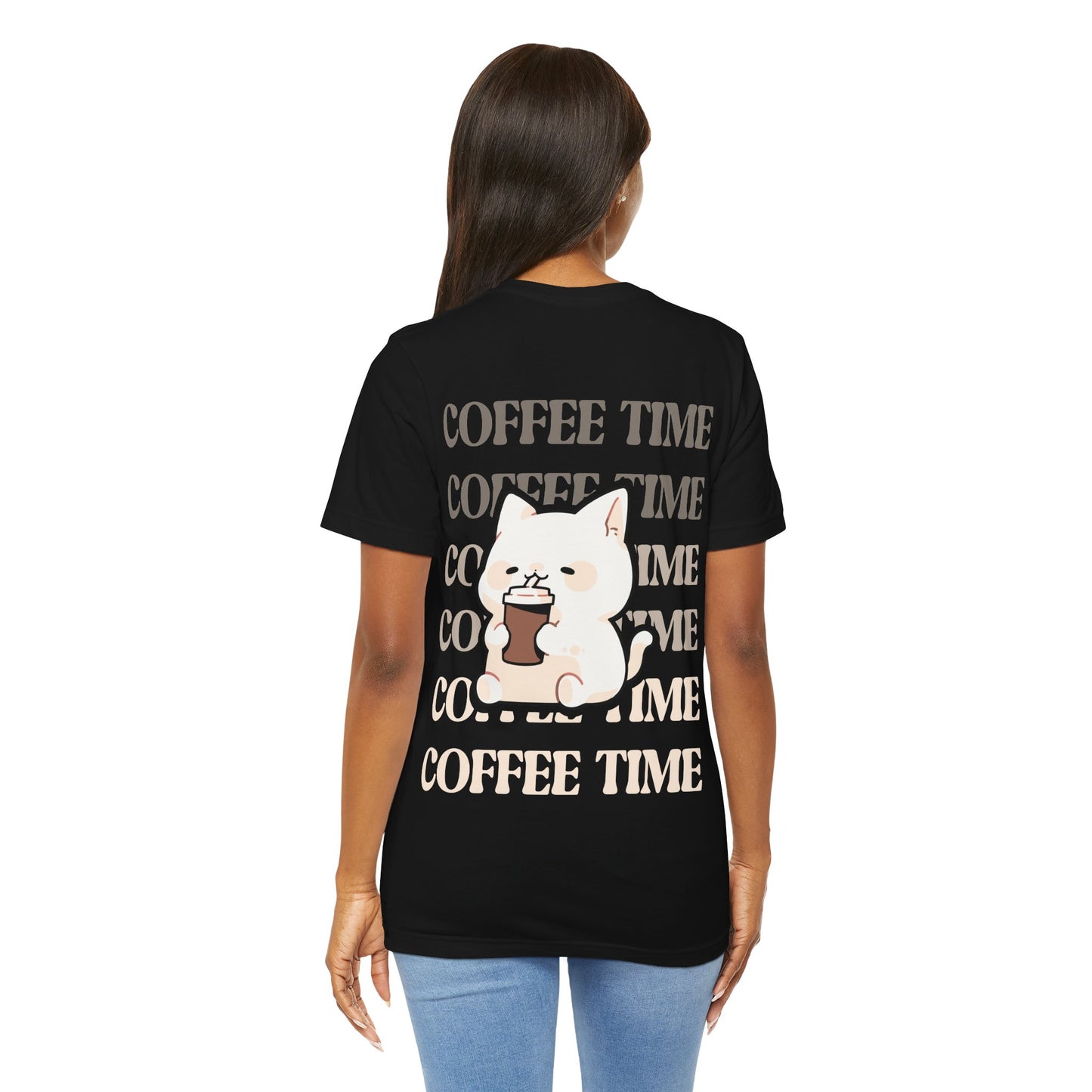 Coffee Cat Cafe T Shirt - UK