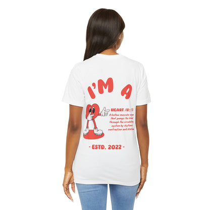 Unconditional Love Heart Symbol T Shirt - UK