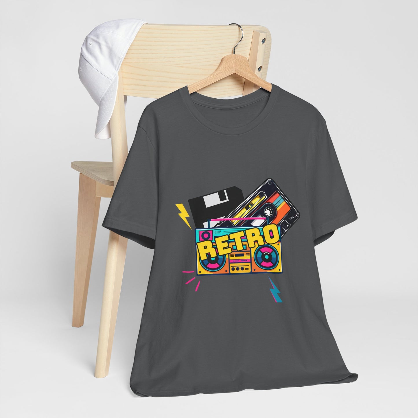 Retro Floppy Disk Music Player With Speaker T Shirt - US