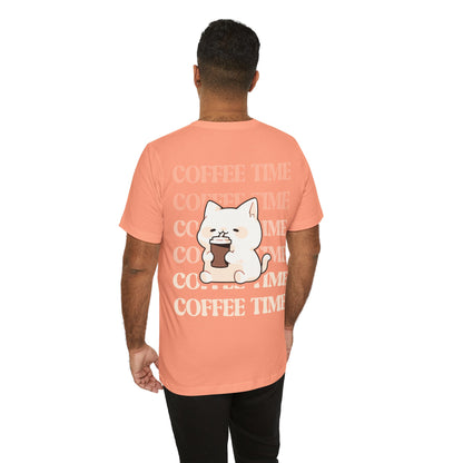 Coffee Cat Cafe T Shirt - UK