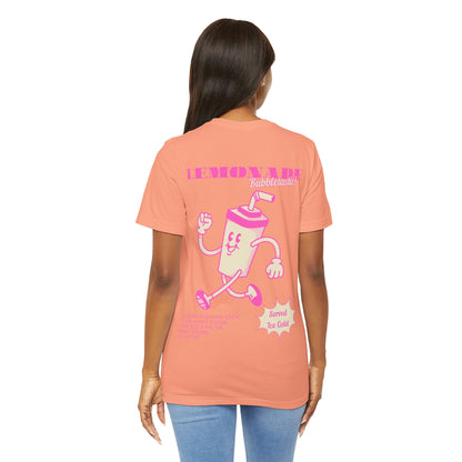 Retro Pink Lemonade Party Club Soda Machine Drink T Shirt - UK