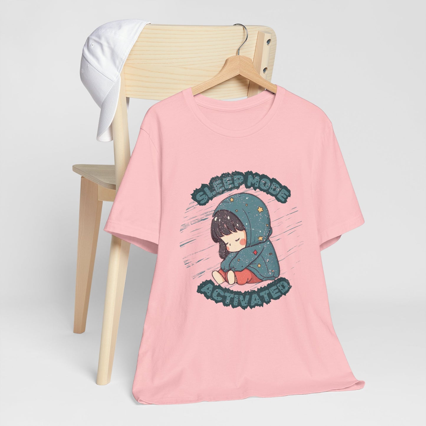 Cute Anime Cartoon Hoodie Woman Sleeping T Shirt - US