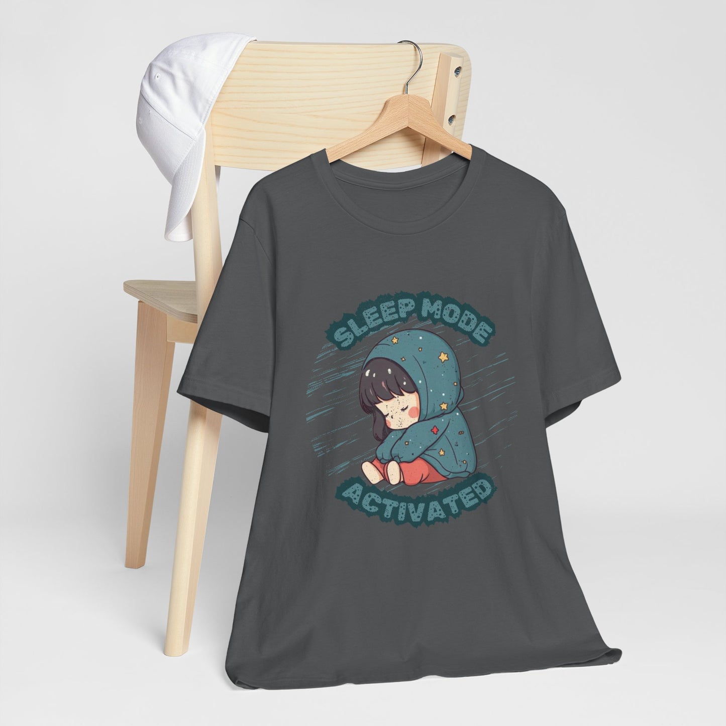 Cute Anime Cartoon Hoodie Woman Sleeping T Shirt - UK