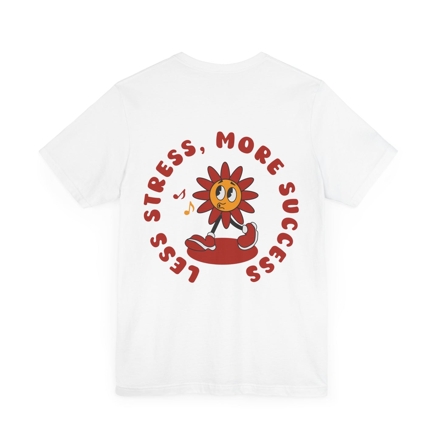 Red Flower Positive Inspirational Quotes About Life T Shirt - UK