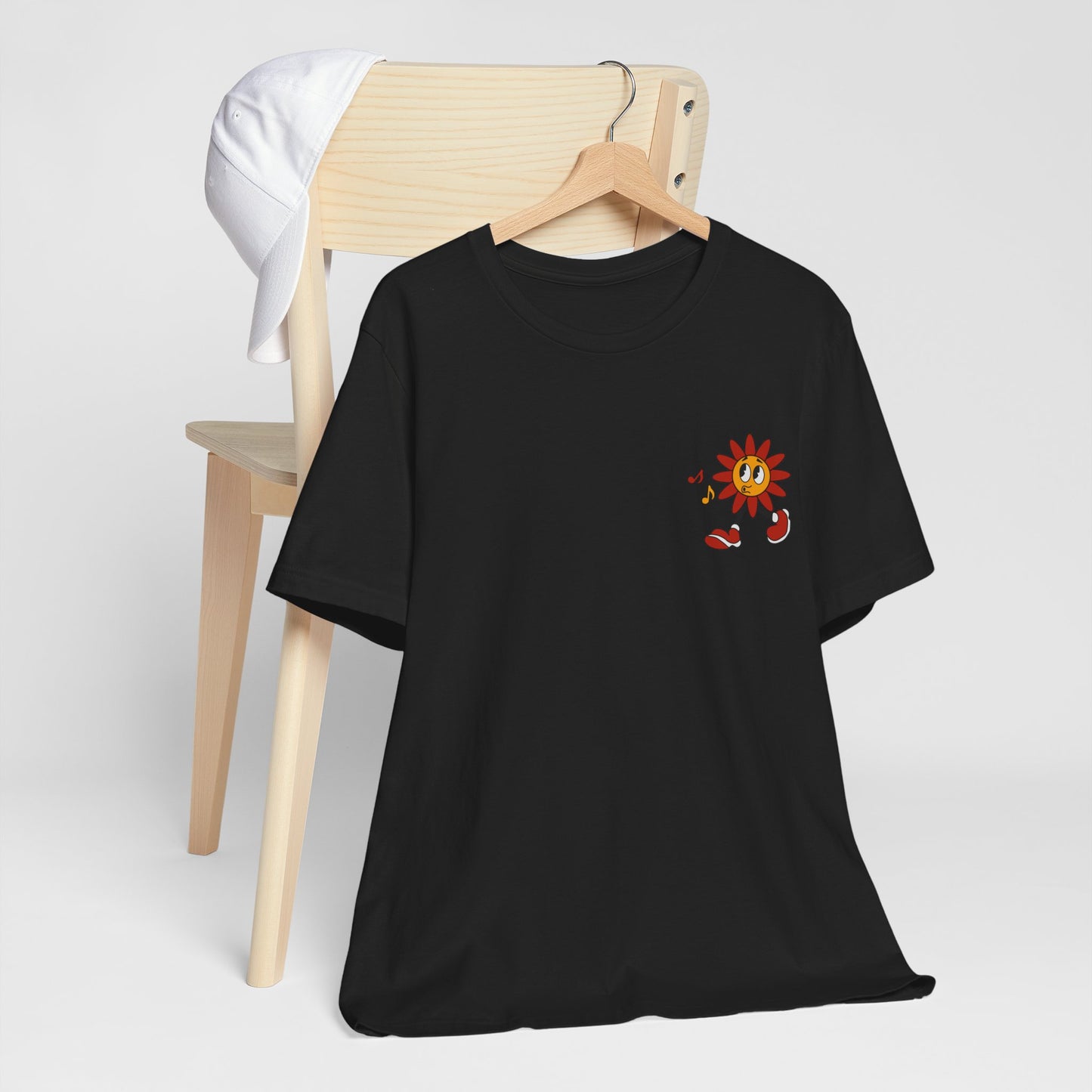 Red Flower Positive Inspirational Quotes About Life T Shirt - UK