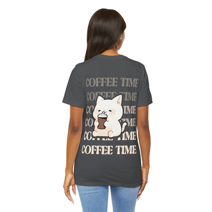 Coffee Cat Cafe T Shirt - UK