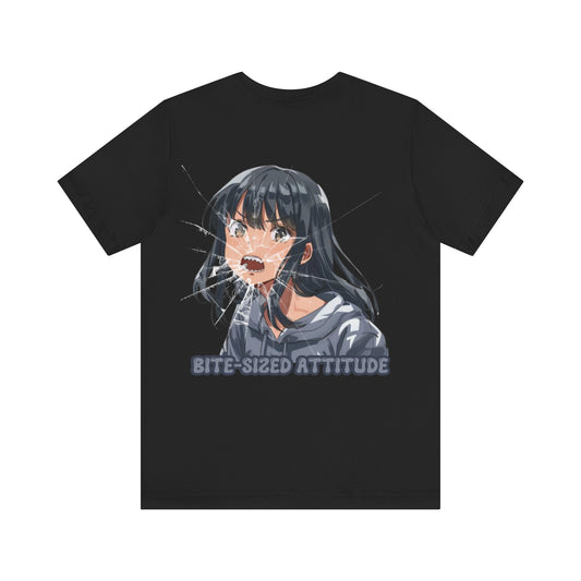 Angry Cute Girl Anime Demon Slayer T Shirt - UK