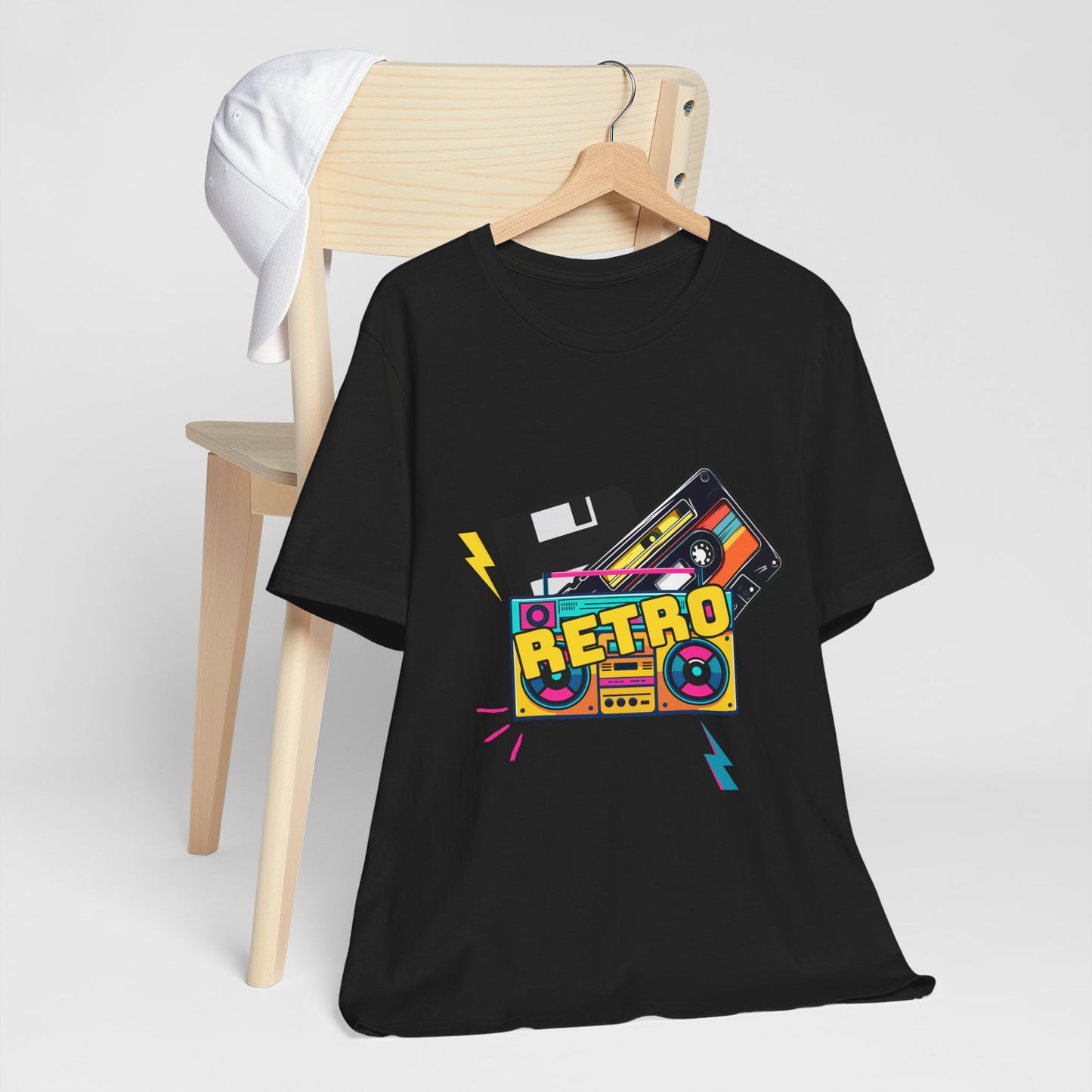 Retro Floppy Disk Music Player With Speaker T Shirt - US