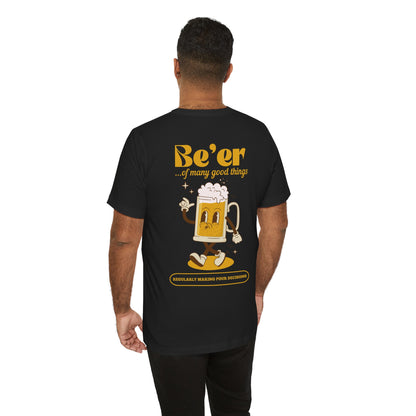 Ground Ginger Root Craft Beer Glass Alcohol Beverage T Shirt - US