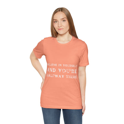 Dont Stop Believing In Yourself Quote T Shirt - UK