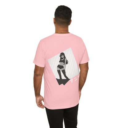 Black Hair Anime Woman T Shirt - US