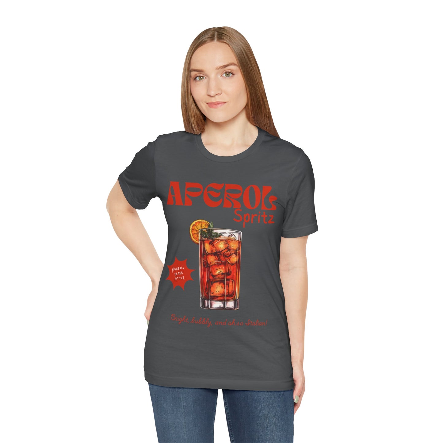 Aperol Spritz Cocktail Bar Drink T Shirt - US