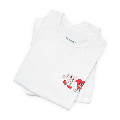 Oh So True Love Heart Rate Retro T Shirt - US