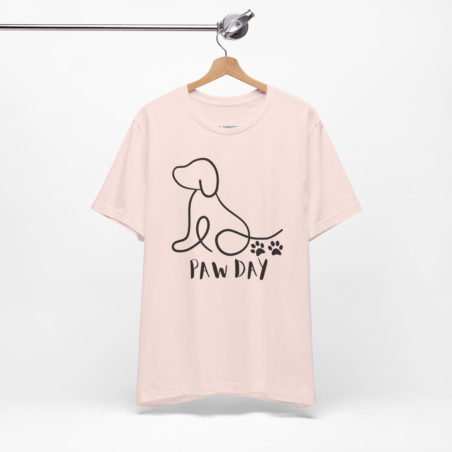 Cute Pet Dog Black Print T Shirt - UK