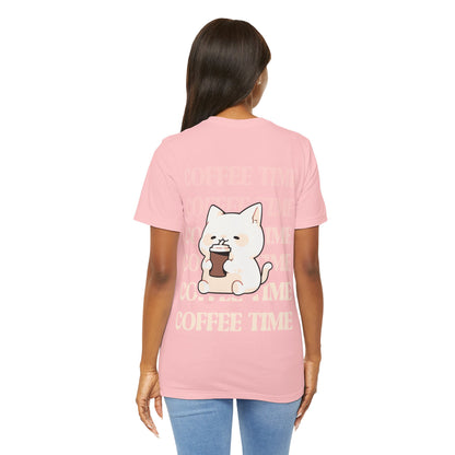 Coffee Cat Cafe T Shirt - US