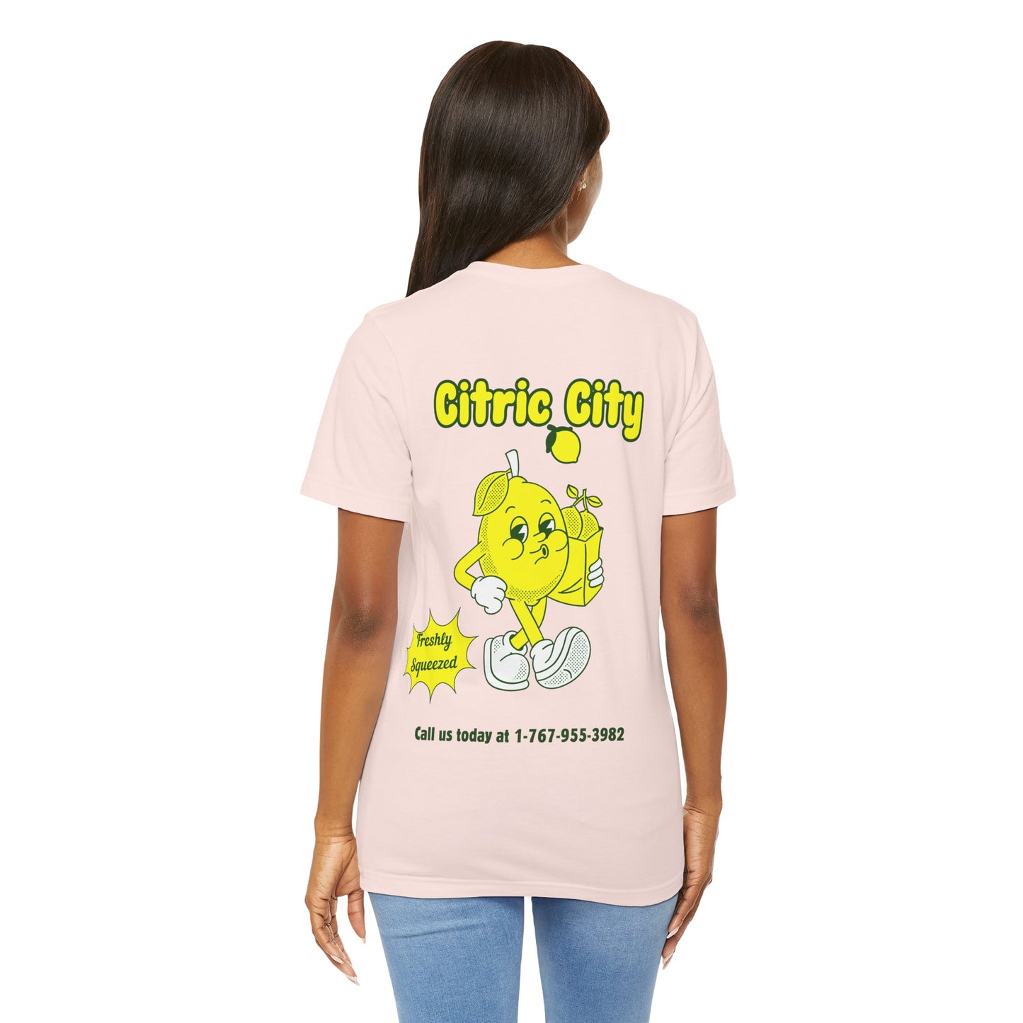 Citric Fruit Retro T Shirt - UK