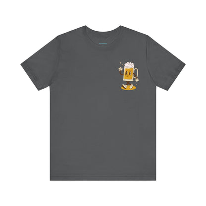 Ground Ginger Root Craft Beer Glass Alcohol Beverage T Shirt - US