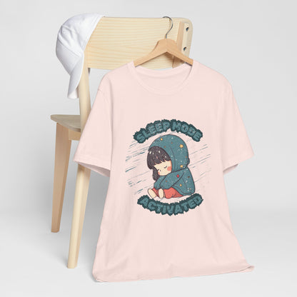 Cute Anime Cartoon Hoodie Woman Sleeping T Shirt - UK