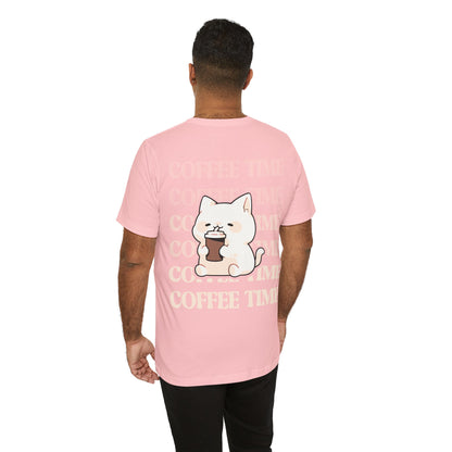 Coffee Cat Cafe T Shirt - US