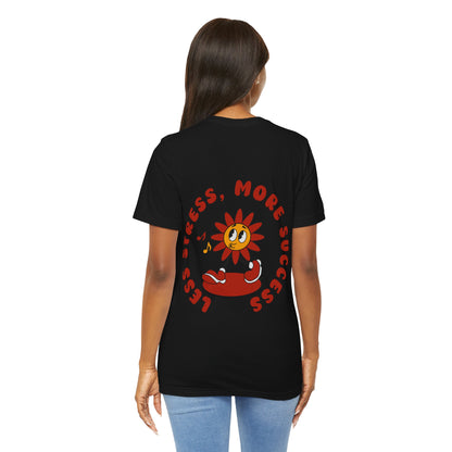 Red Flower Positive Inspirational Quotes About Life T Shirt - UK