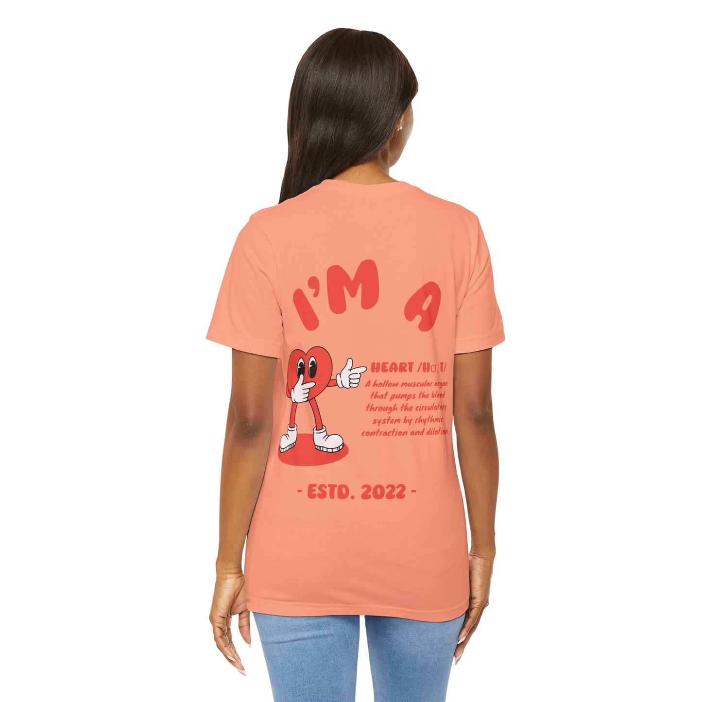 Unconditional Love Heart Symbol T Shirt - UK